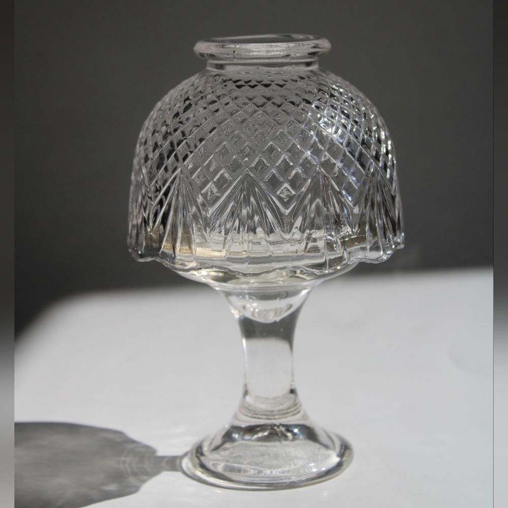 Vintage PartyLite Clearview Glass Fairy Lamp